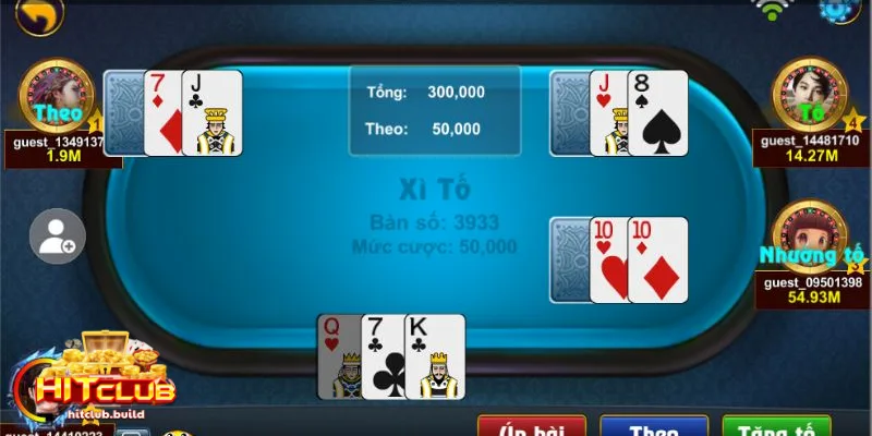 Bài xì tố HITCLUB: Giải mã sức hút tựa game online đỉnh cao 4 Mẹo chơi bài xì tố hiệu quả tại HITCLUB dành cho tân thủ