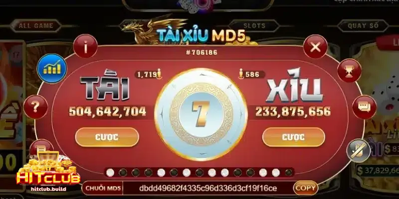 Tài Xỉu Md5 Tại HITCLUB: Chinh Phục Đỉnh Cao Cá Cược Online 2 Tài Xỉu MD5 là gì?