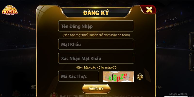 Trang chủ 15 Quy trình đăng ký HitClub