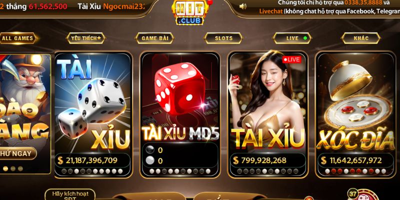 Trang chủ 14 Kho game hot nổi bật của Hit Club